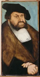 Porträt von Johann dem Beständigen von Sachsen